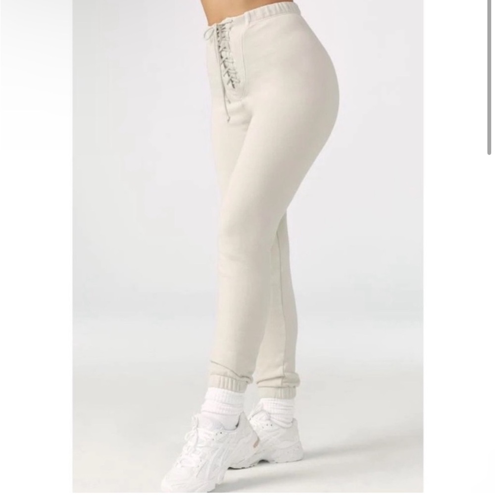 Joah Brown Lace Up Jogger